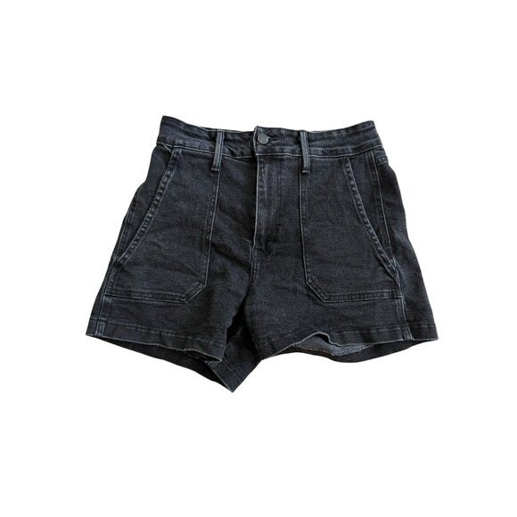 JUST BLACK Women's Denim High Waist Shorts Size Medium - Picture 4 of 5